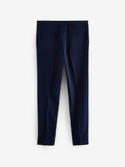 Navy Blue Plain Front School Trousers (3-18yrs) - Image 6 of 10