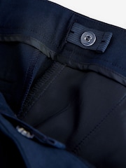 Navy Blue Plain Front School Trousers (3-18yrs) - Image 9 of 10