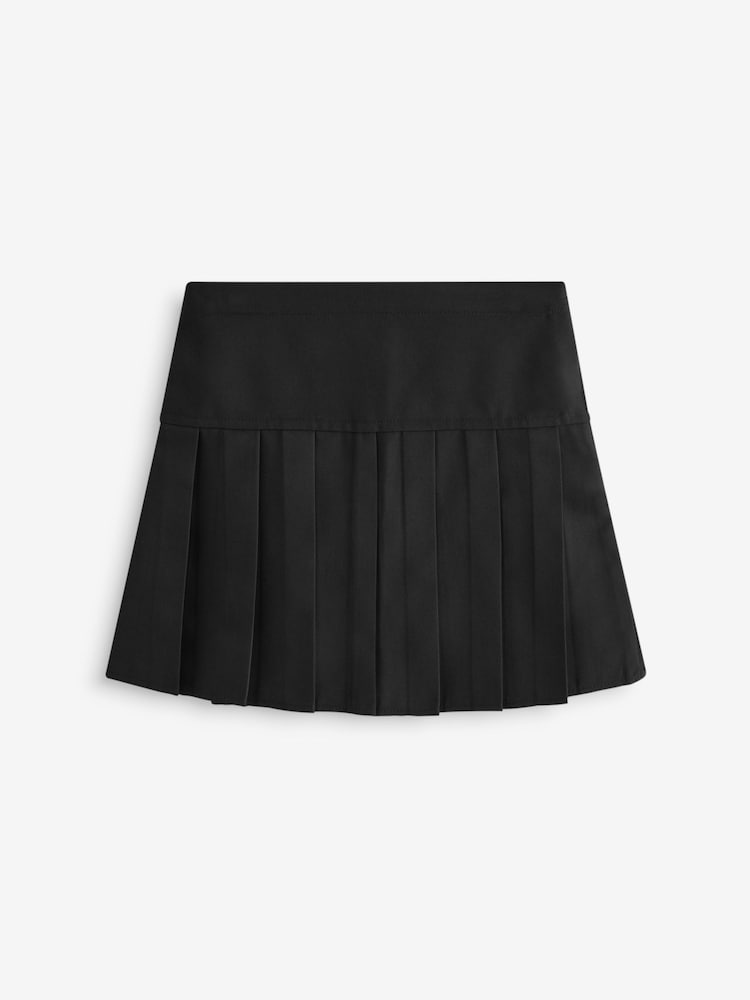 Black Cycle Short and Pleated Skirt Set (3-17yrs) - Image 9 of 11