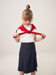 Grey Utility Pocket Pleated Skirt (3-16yrs) - Image 1 of 7