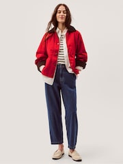 Monsoon Red Riley Barn Jacket - Image 2 of 5
