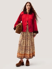 Monsoon Red Riley Barn Jacket - Image 4 of 5