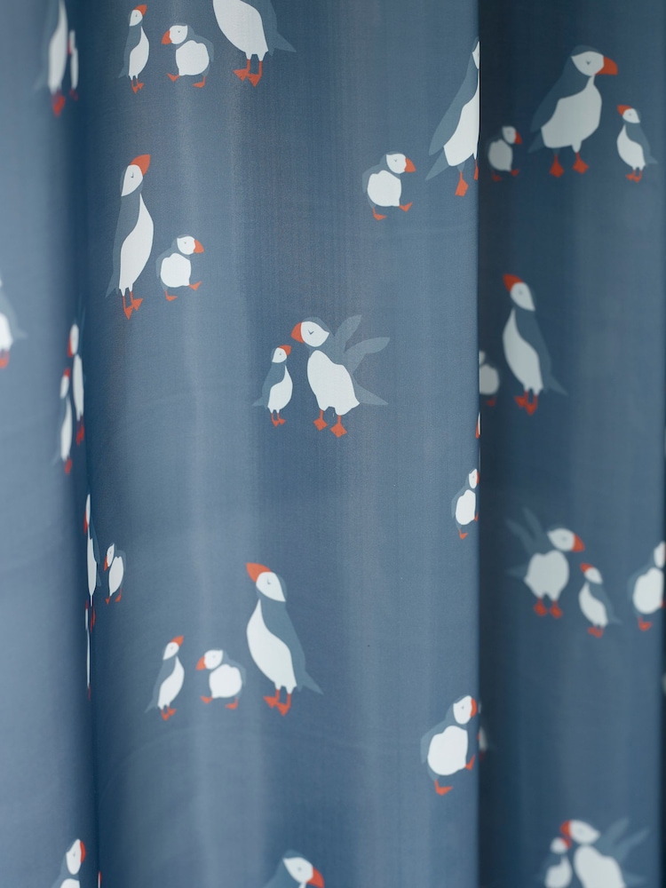 Blue Puffin Shower Curtain - Image 3 of 4