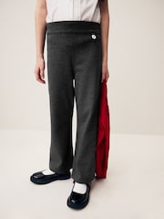 Charcoal Grey Pull-On Stretch Bootcut School Trousers 2 Pack (3-17yrs) - Image 2 of 10