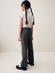 Charcoal Grey Pull-On Stretch Bootcut School Trousers 2 Pack (3-17yrs) - Image 4 of 10