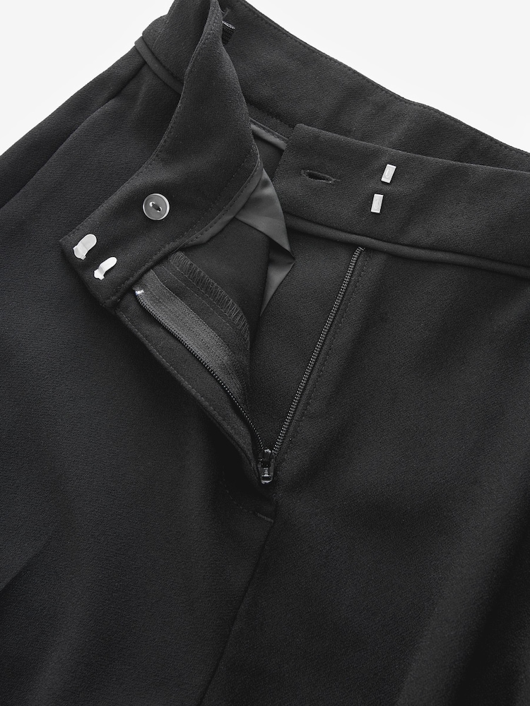 Black Senior Wide Leg Seam Trousers (9-18yrs) - Image 7 of 7