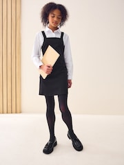 Black Senior Stretch School Pinafore Dress (9-17yrs) - Image 3 of 6