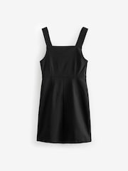 Black Senior Stretch School Pinafore Dress (9-17yrs) - Image 5 of 6