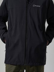 Berghaus Black Arnaby Mens Hooded Waterproof Jacket - Image 5 of 6