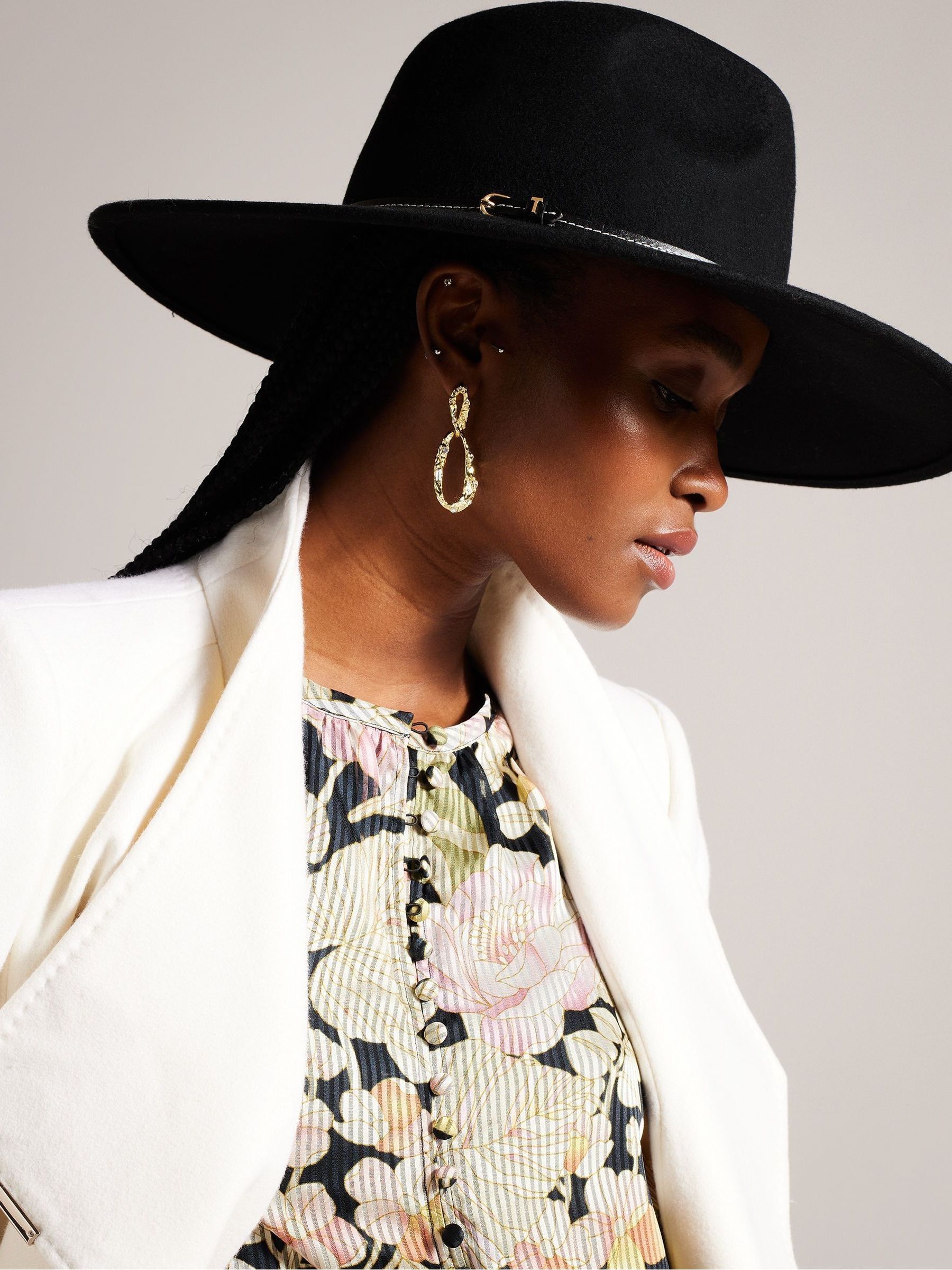 Ted baker fedora hat cheap