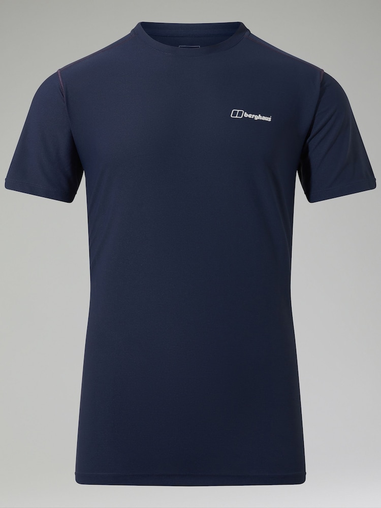 Berghaus Blue 24/7 Short Sleeve Tech T-Shirt - Image 10 of 12