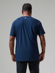 Синий - Berghaus 24/7 Short Sleeve Tech T-Shirt - Image 2 of 12