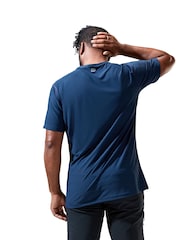 Синий - Berghaus 24/7 Short Sleeve Tech T-Shirt - Image 4 of 12