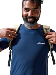 Синий - Berghaus 24/7 Short Sleeve Tech T-Shirt - Image 5 of 12