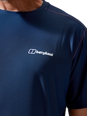 Синий - Berghaus 24/7 Short Sleeve Tech T-Shirt - Image 6 of 12