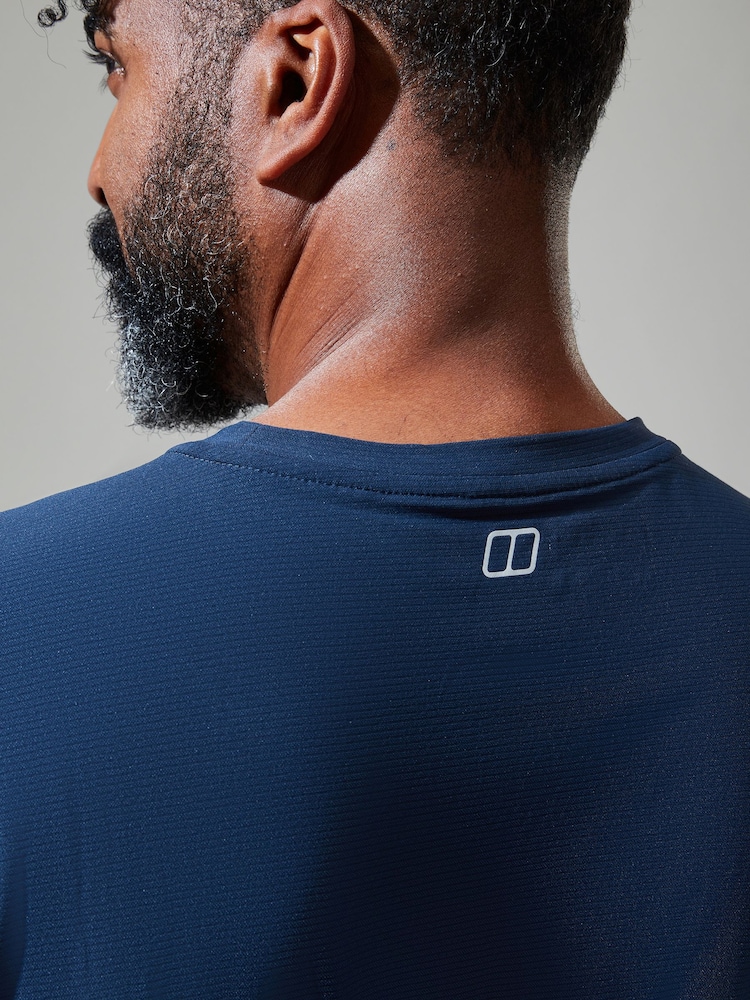 Berghaus Blue 24/7 Short Sleeve Tech T-Shirt - Image 7 of 12