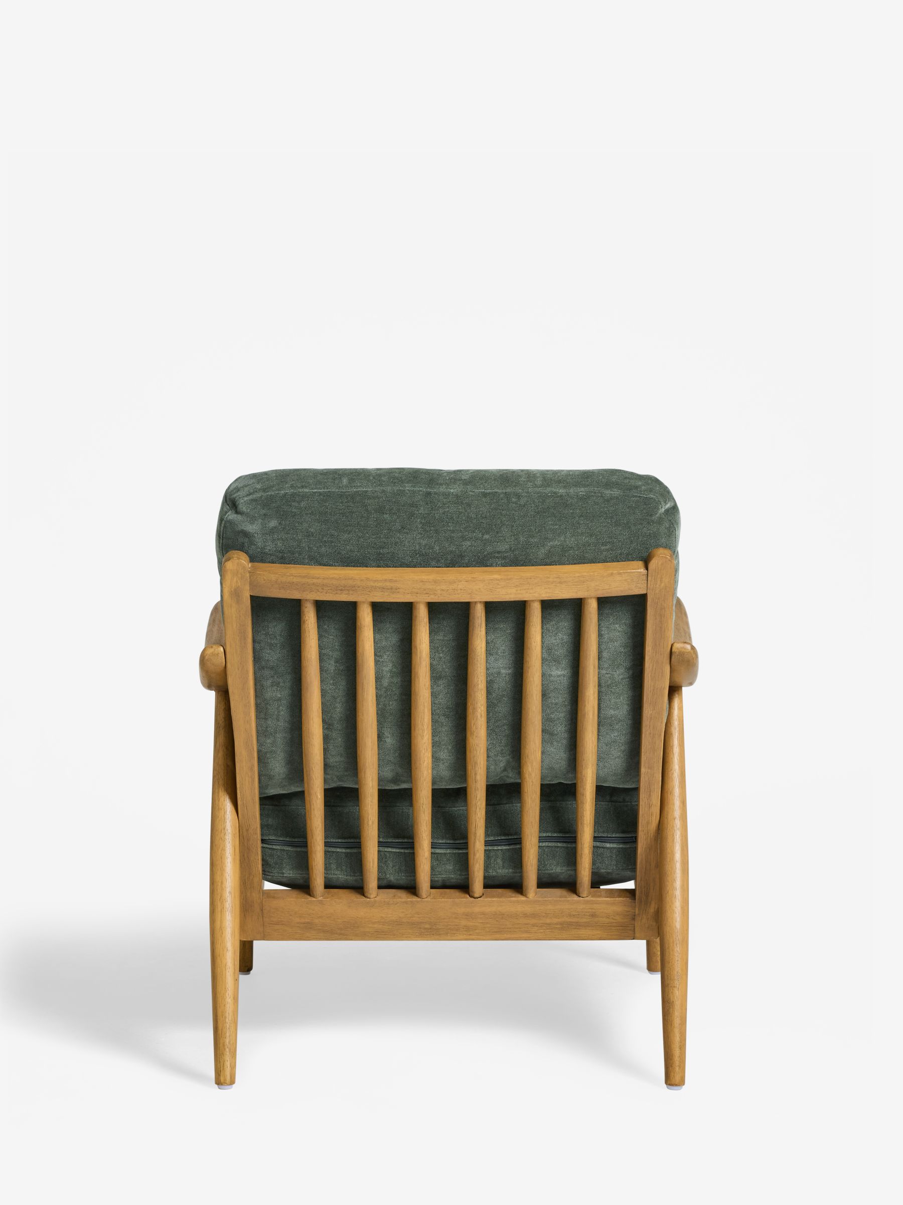 Buy Relaxed Chenille Forest Green Bronx Frame Hampton Wooden