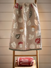 Multi Hand Autumn Leaf 100% Cotton Towels Set of 2 - Image 4 of 11