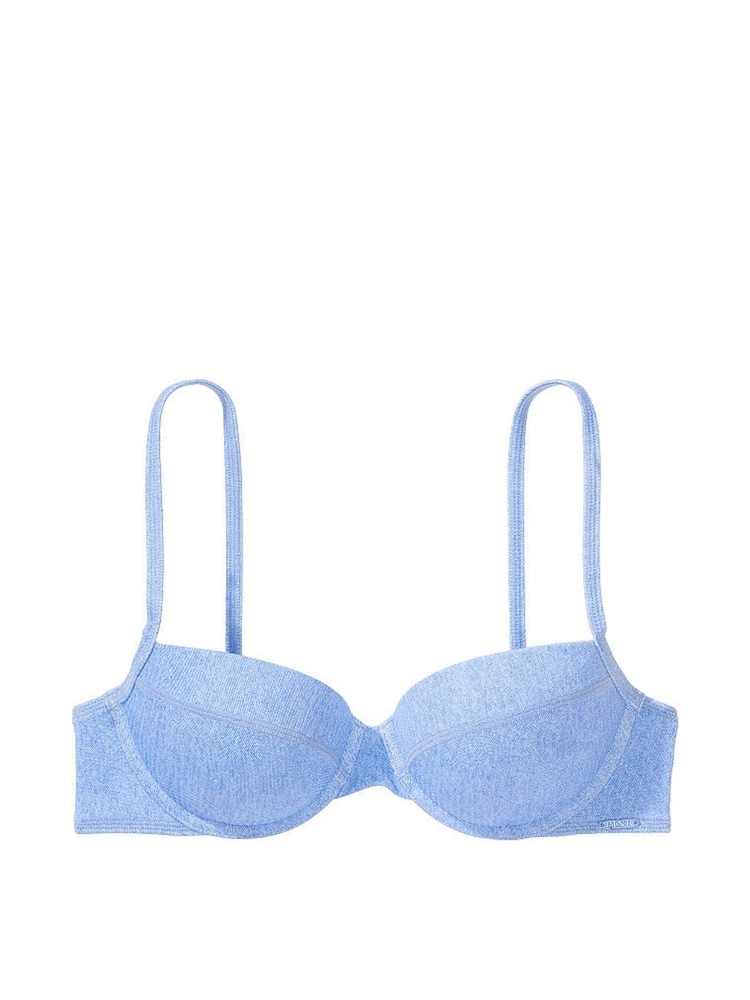 Victoria's Secret PINK Blue Push Up Bikini Top - Image 3 of 3
