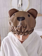 Brown Bertie The Bear Shower Cap - Image 1 of 3