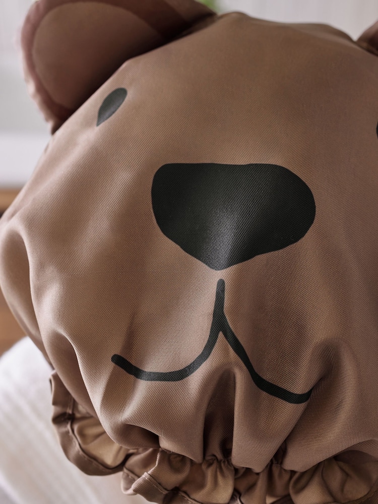 Brown Bertie The Bear Shower Cap - Image 3 of 3