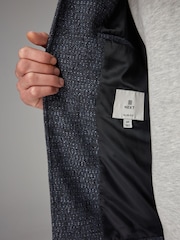 Navy EDIT Textured Bouclé Jacket - Image 5 of 11