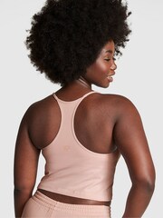 Victoria's Secret PINK Wanna Be Pink Cotton Jersey Tank Top - Image 2 of 3