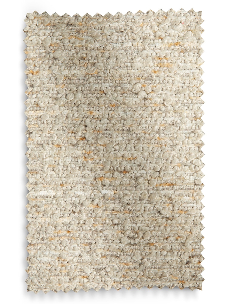 Bronx Frame Tweedy Boucle Mink Natural Turner Wooden Accent Chair - Image 10 of 10