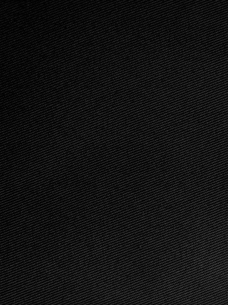Black EDIT Wide Leg 100% Cotton Trousers - Image 8 of 8