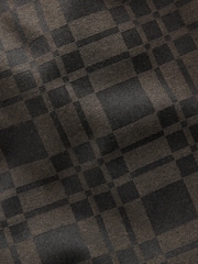 Brown EDIT Patterned Trucker Jacket - Image 9 of 9