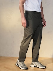Green EDIT Cargo Trousers - Image 3 of 11