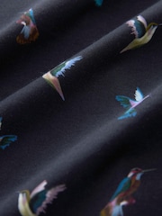 Navy Hummingbird Print T-Shirt - Image 7 of 7