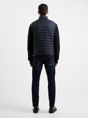 French Connection Blue Superlight Padded Gilet - Image 2 of 5