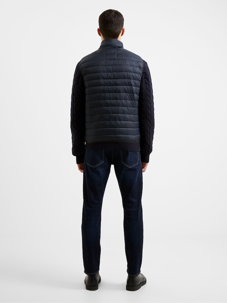 French Connection Blue Superlight Padded Gilet - Image 2 of 5