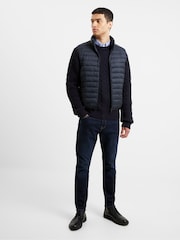 French Connection Blue Superlight Padded Gilet - Image 4 of 5