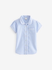 Bleu - Chemisier Vichy de l'école Cotton Rich (3-14ans) - Image 5 de 8