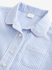 Bleu - Chemisier Vichy de l'école Cotton Rich (3-14ans) - Image 7 de 8