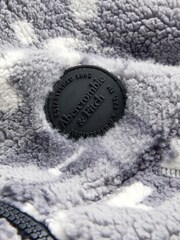 Abercrombie & Fitch Grey Hooded Camo Fleece Sweatshirt - Image 5 of 5
