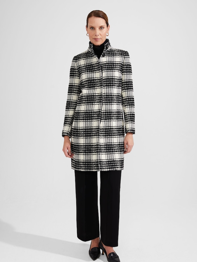 Hobbs Black Petite Dani Coat - Image 1 of 4
