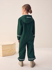 Green Zip Hooded Waterproof Puddlesuit (12mths-10yrs) - Image 3 of 9