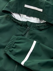 Green Zip Hooded Waterproof Puddlesuit (12mths-10yrs) - Image 9 of 9