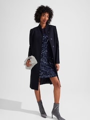 Hobbs Blue Zariah Dress - Image 3 of 4