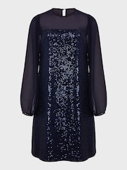 Hobbs Blue Zariah Dress - Image 4 of 4