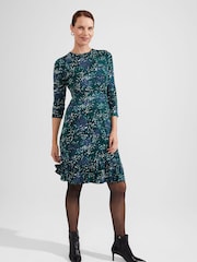 Hobbs Black Jersey Ami Dress - Image 3 of 4