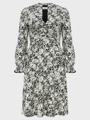 Hobbs Clemence Black Dress - Image 4 of 4
