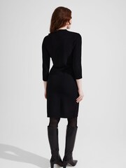 Hobbs Black Petite Marlee Dress - Image 2 of 4