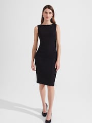 Hobbs Black Petite Charley Dress - Image 1 of 4
