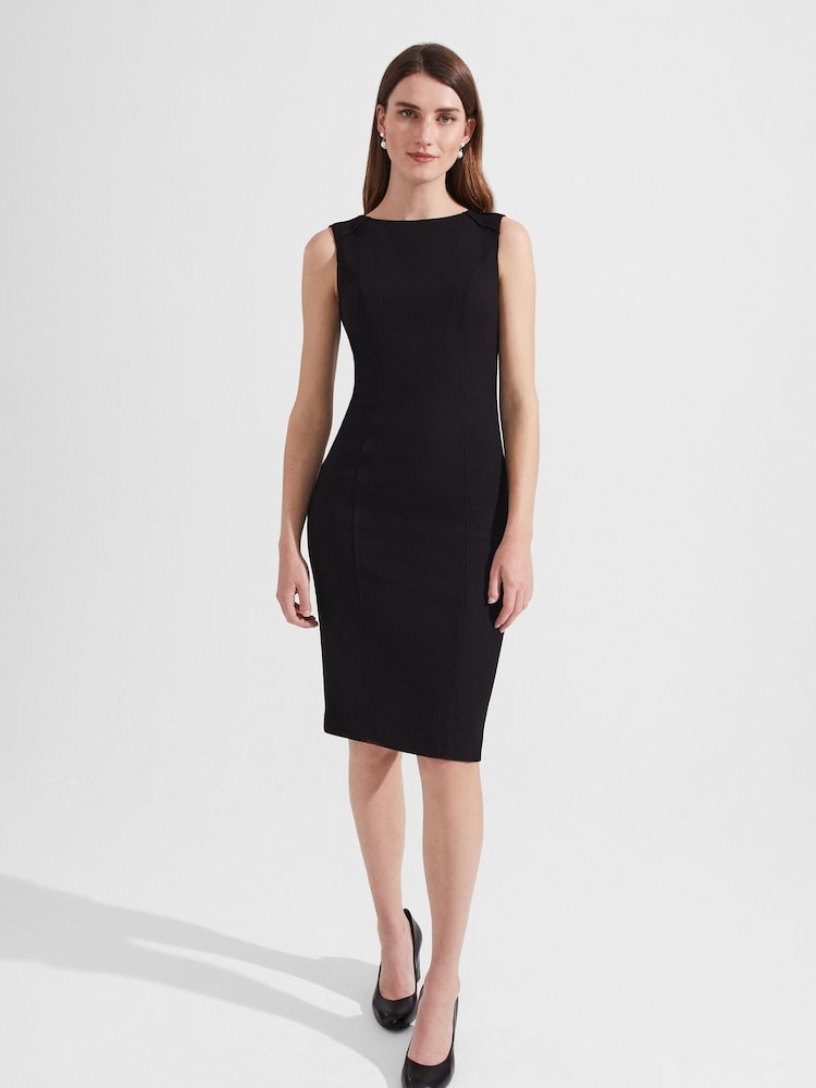 Hobbs Black Petite Charley Dress - Image 1 of 4