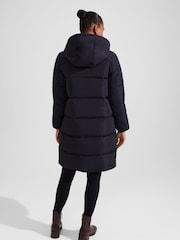 Hobbs Blue Maeve Puffer Coat - Image 2 of 4
