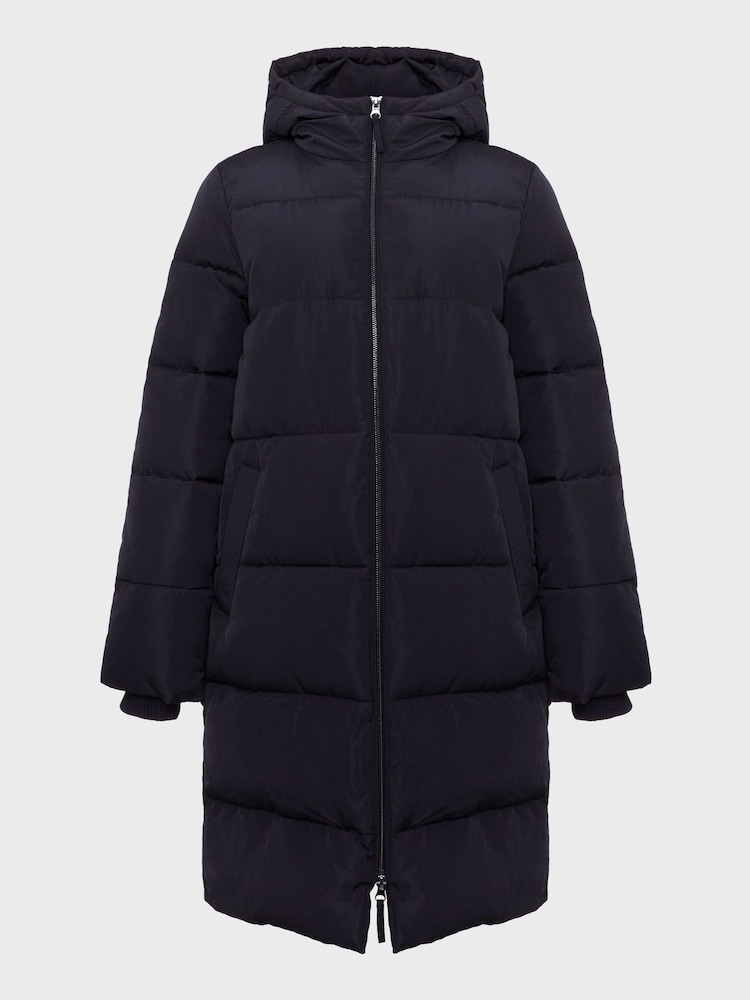 Hobbs Blue Maeve Puffer Coat - Image 4 of 4 Hobbs Blue Maeve Puffer Coat - Image 4 of 4